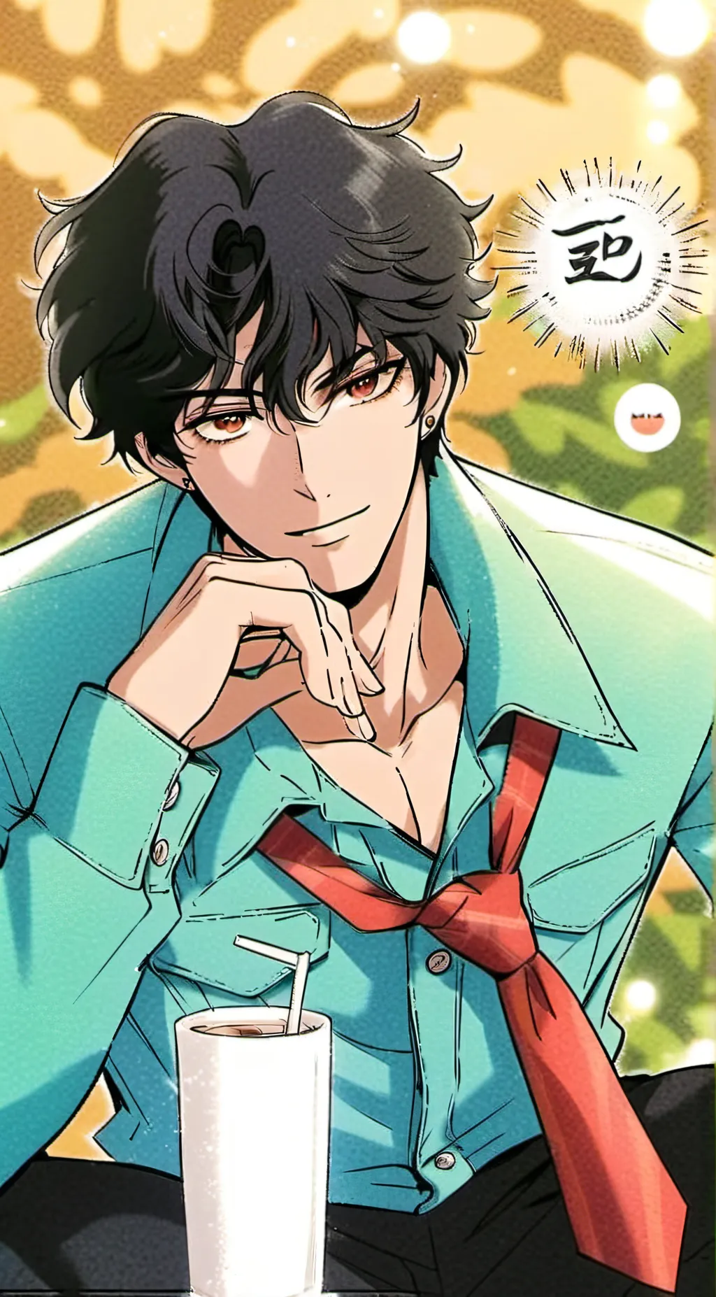 ai character: Tendo  background