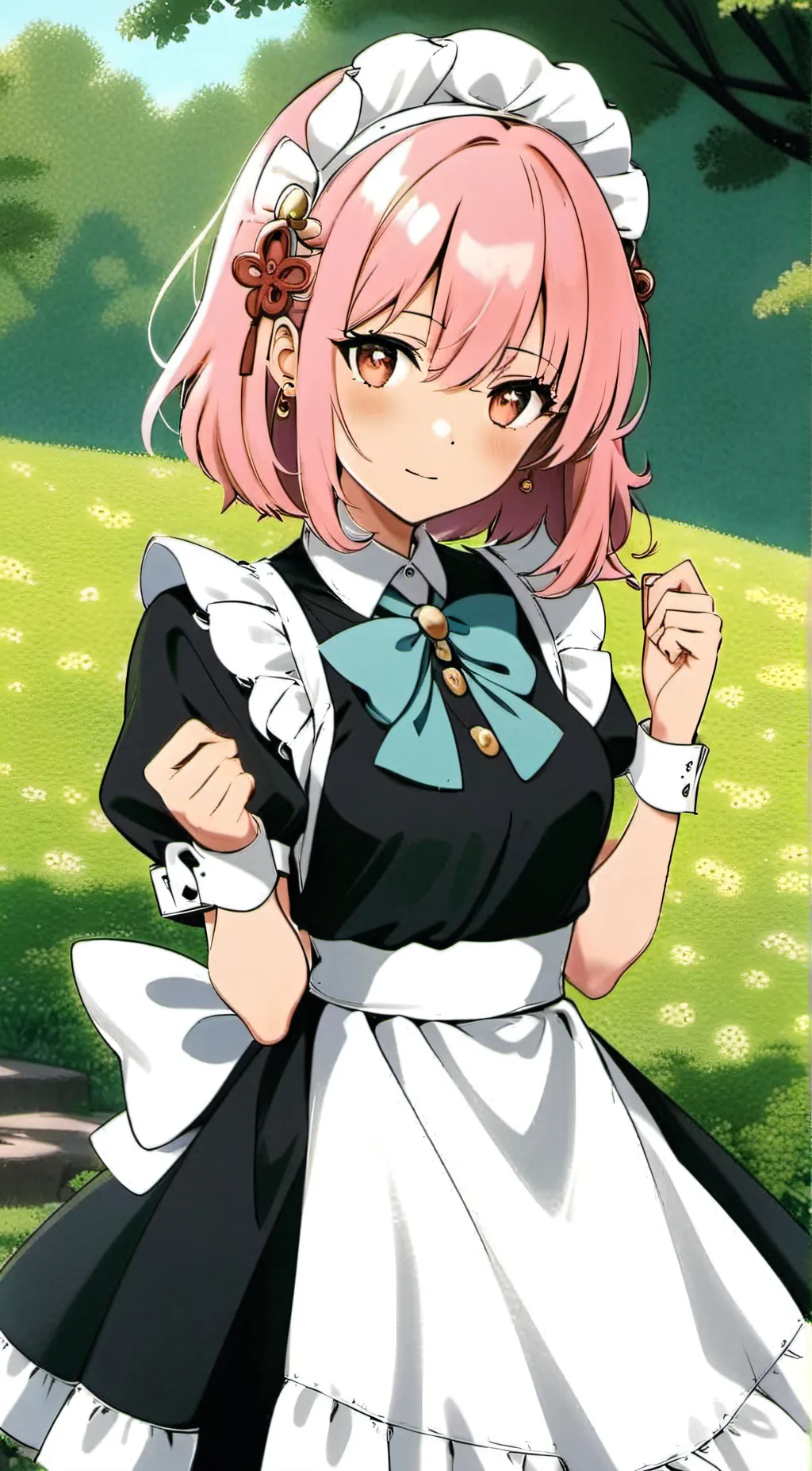 ai character: Daisy  background