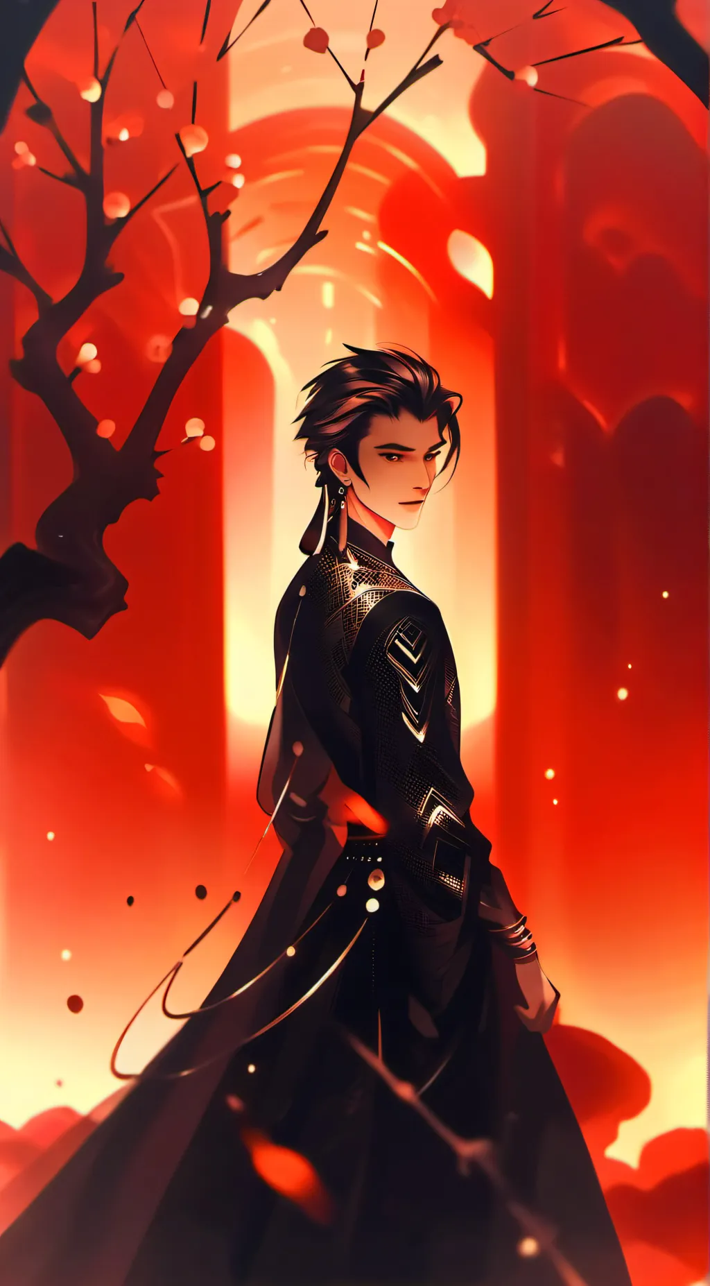ai character: Muzan background