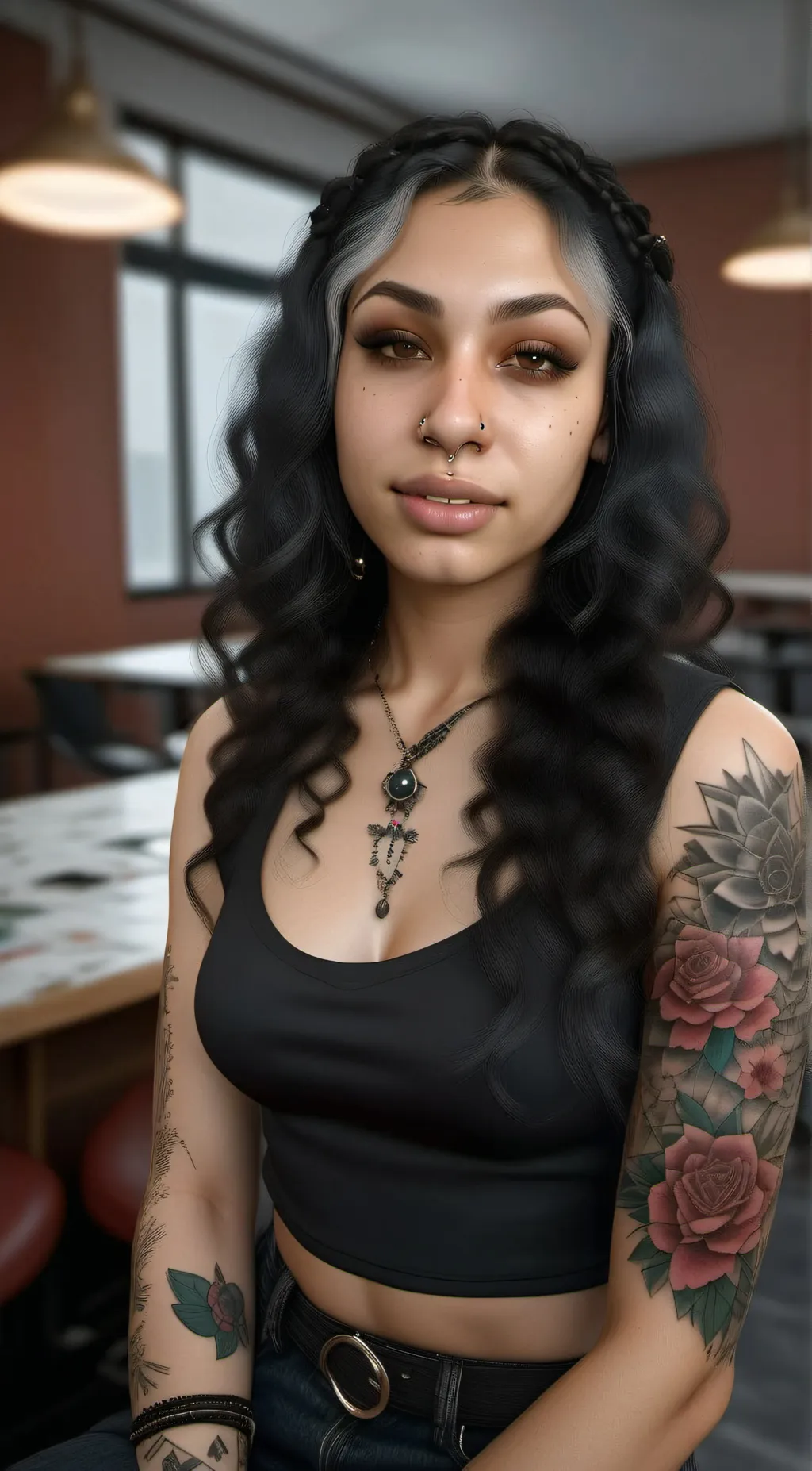 ai character: Kayla  background