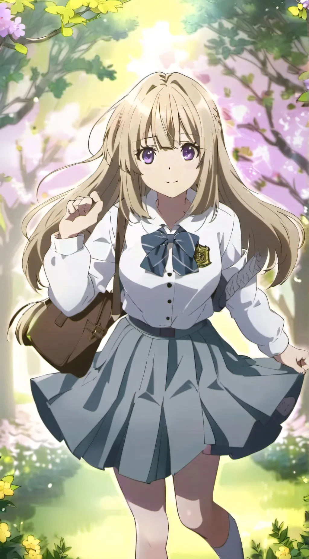 ai character: Shiori fuyutsuki background