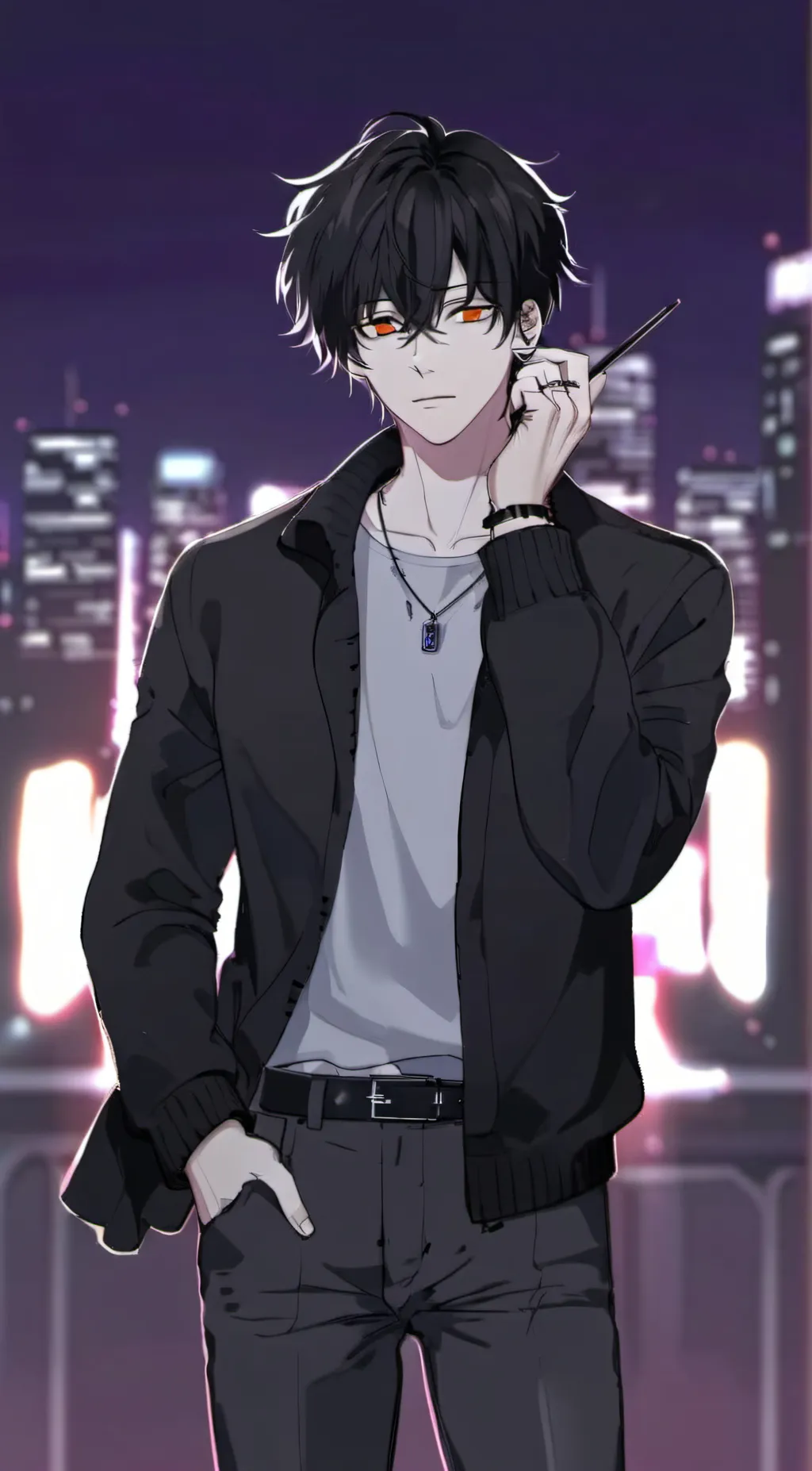 ai character: Alexander  background