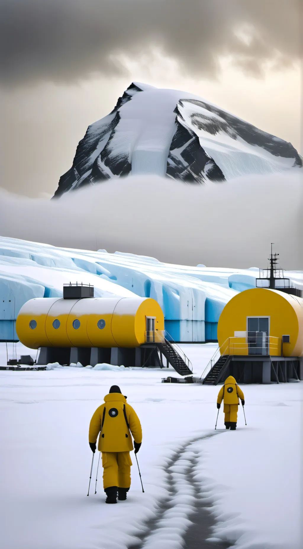 ai character: McMurdo Station RP background