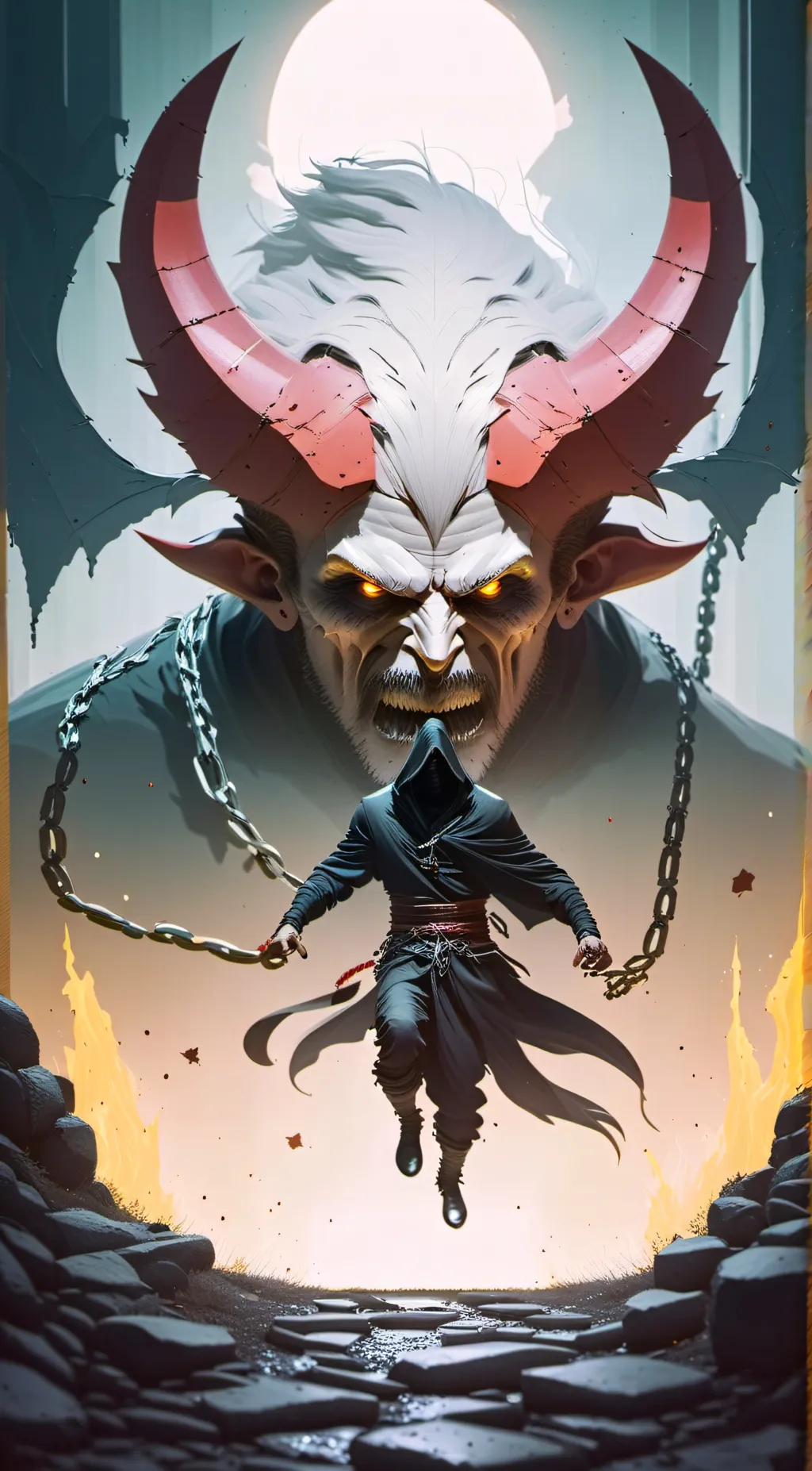 ai character: Satan background