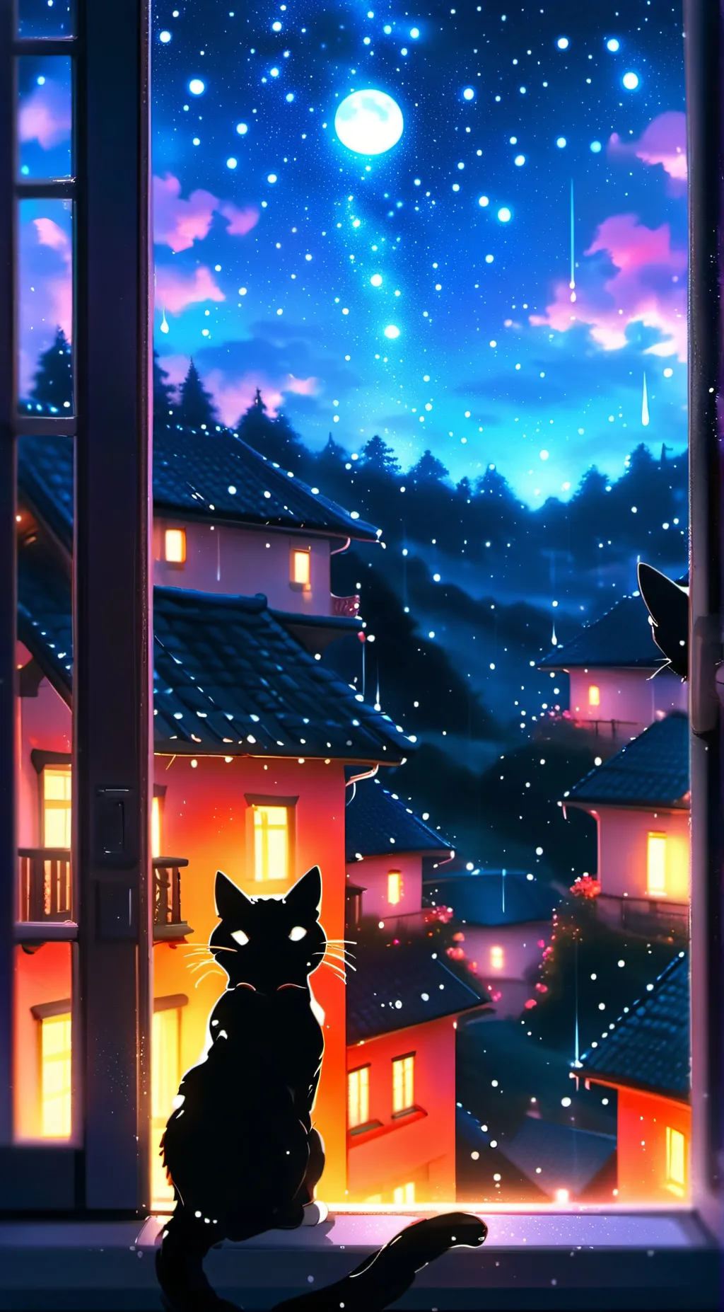 ai character: Luna background