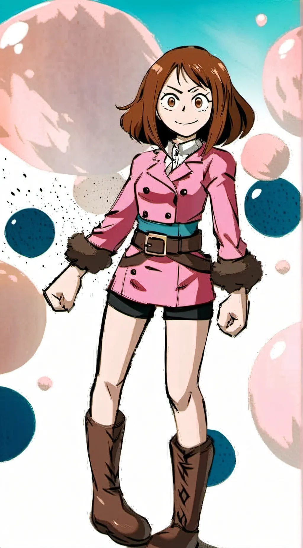 ai character: Ochaco/Uruaka background