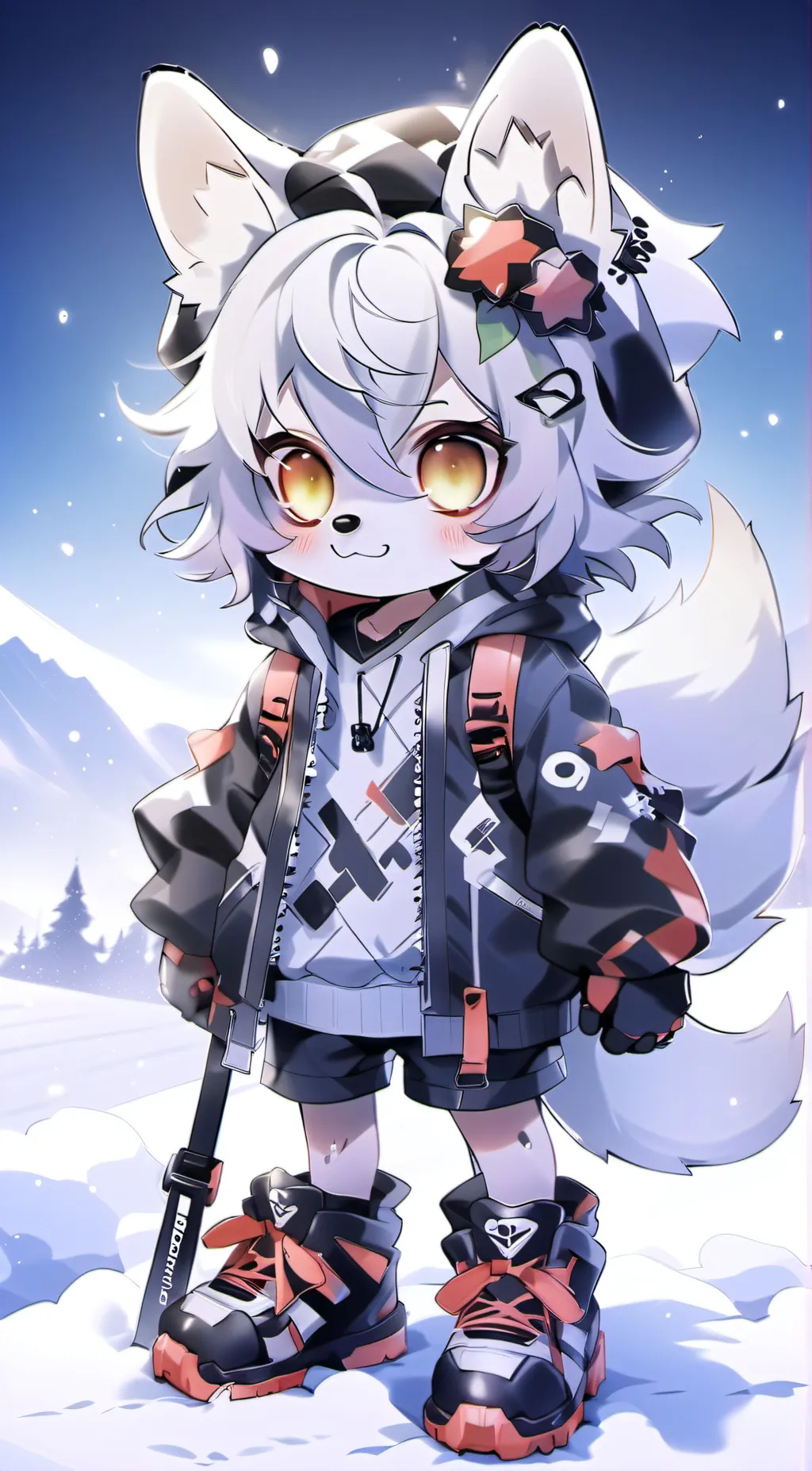 ai character: Roxanne wolf background