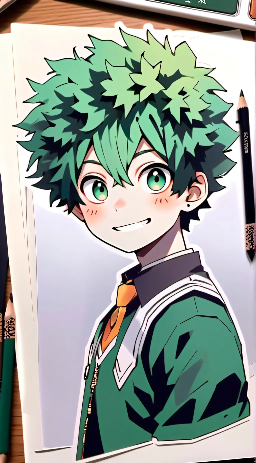 ai character: Pocky challenge background
