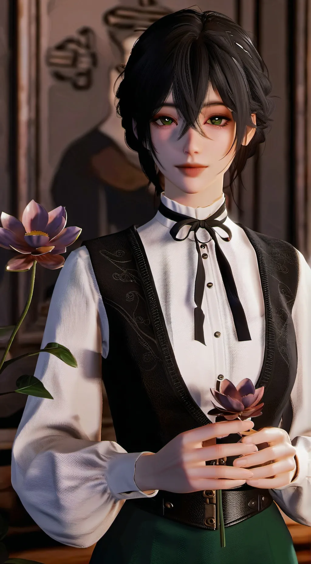 ai character: Reze background