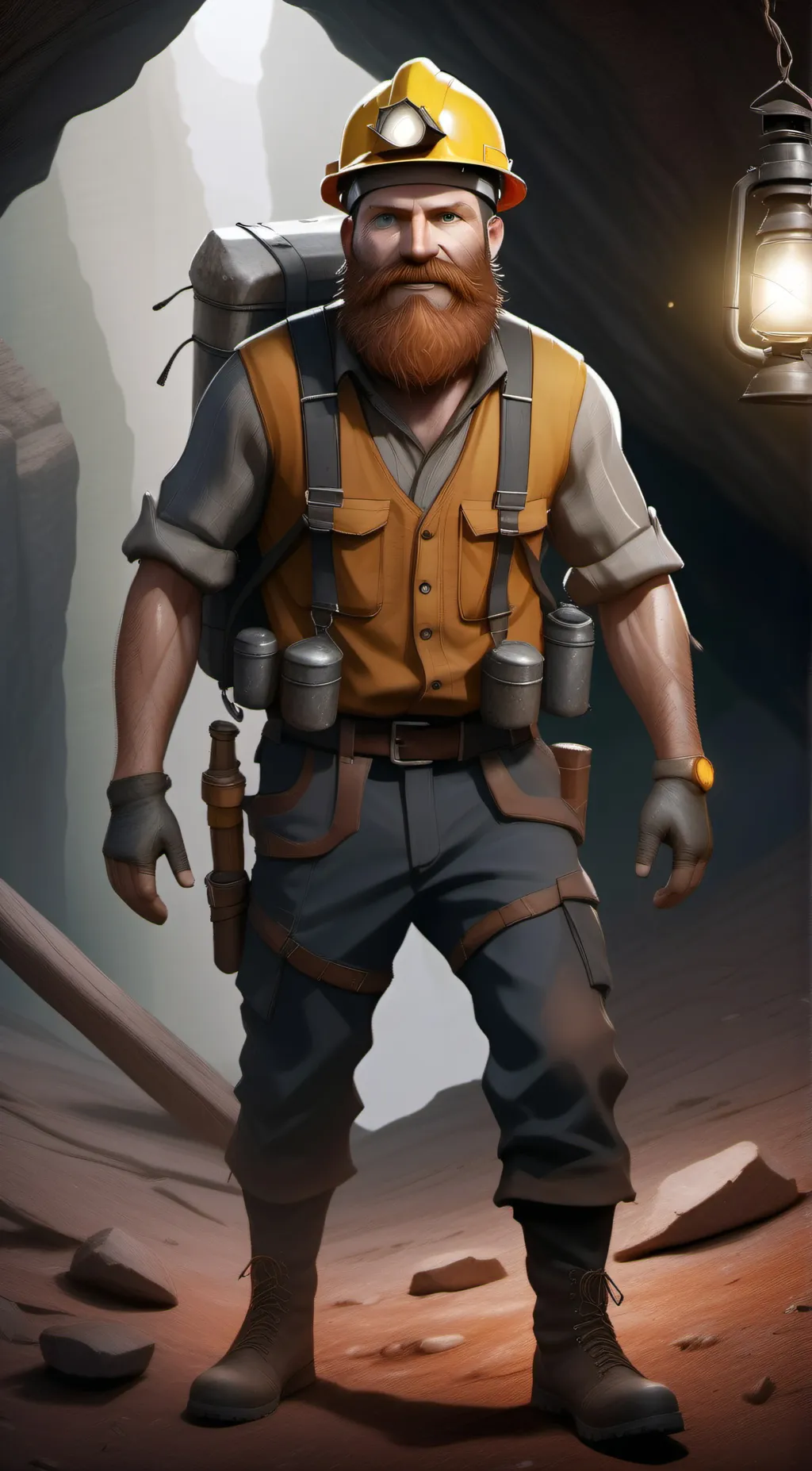ai character: The demolitionist background