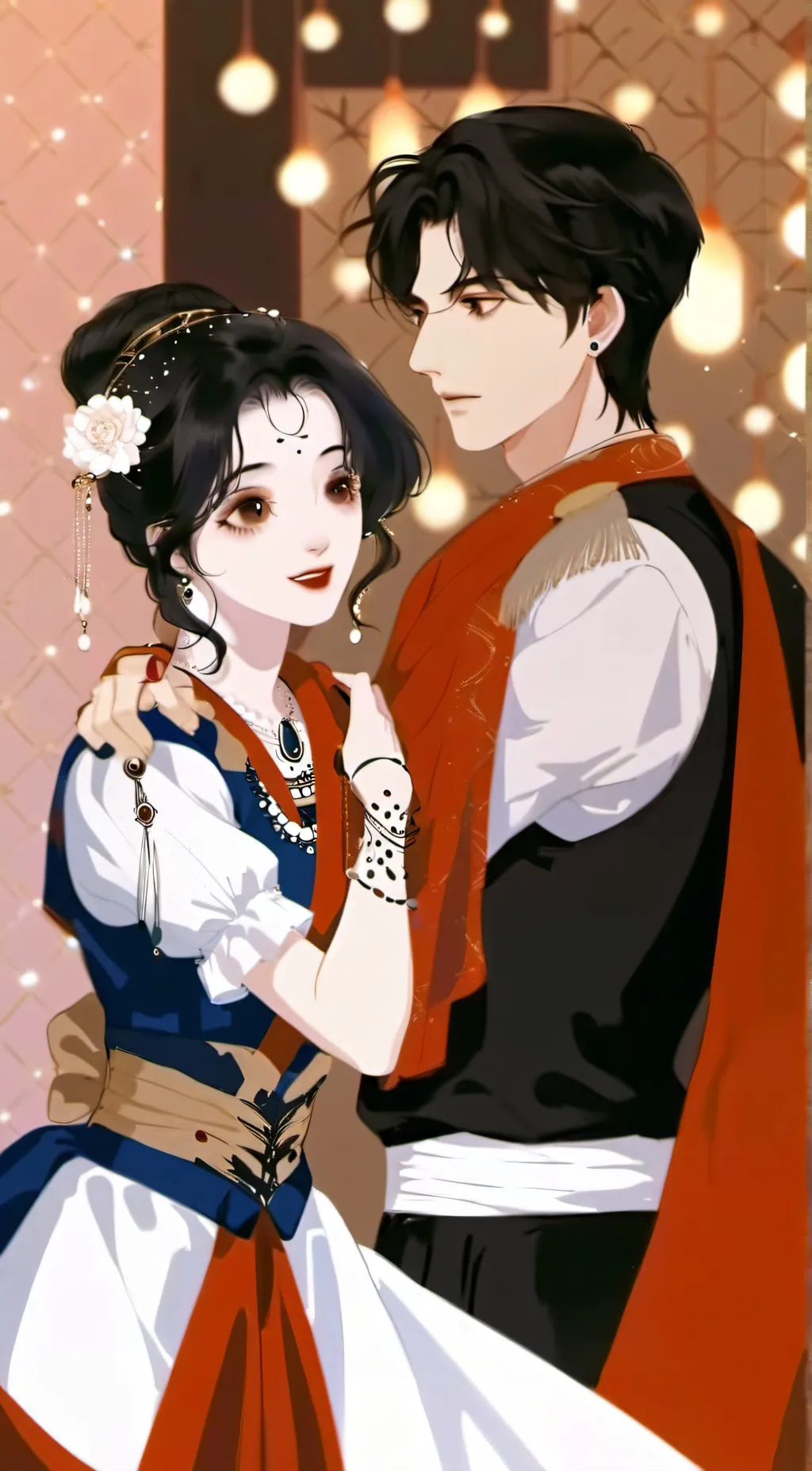 ai character: Javen and Jayla background