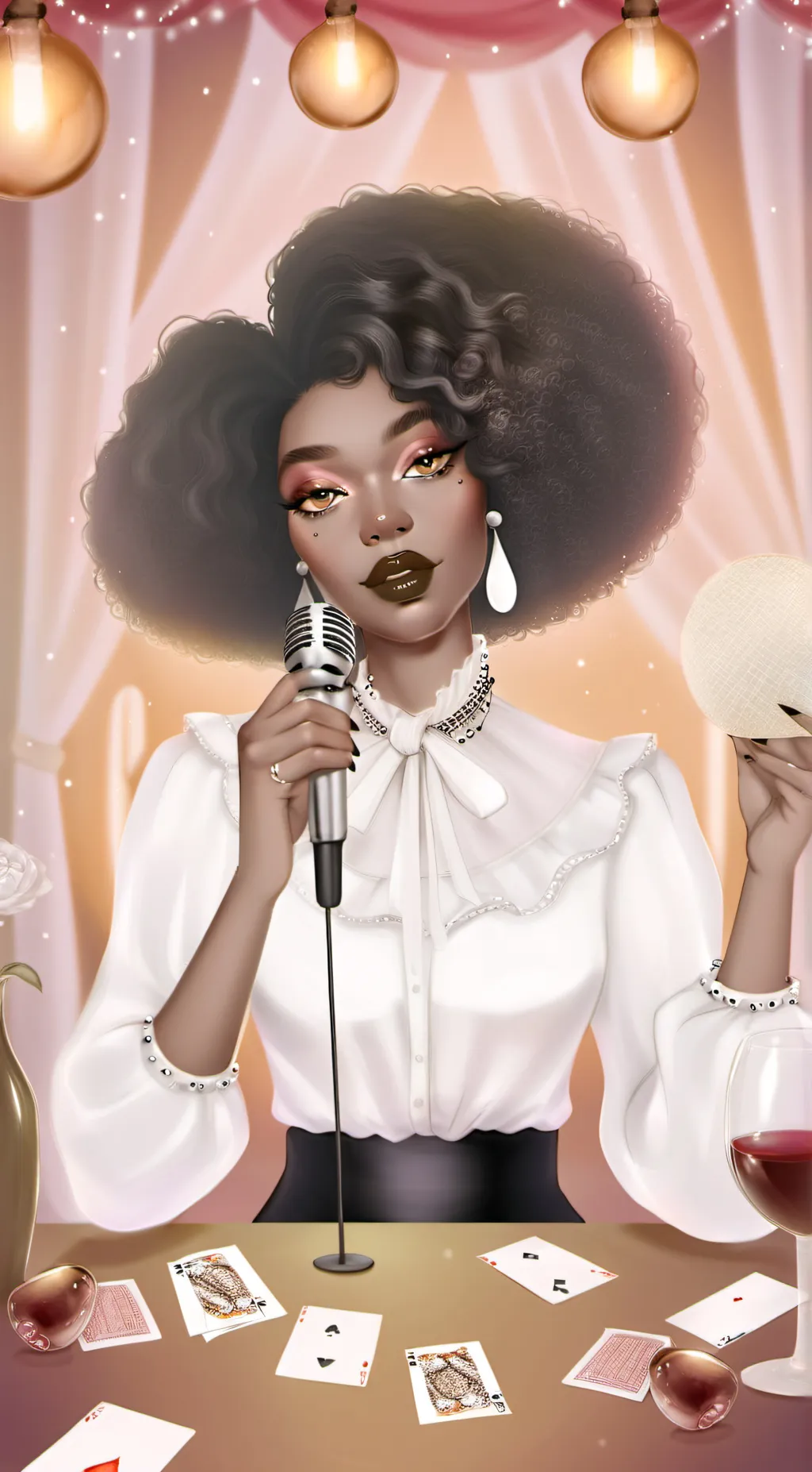ai character: Iris background