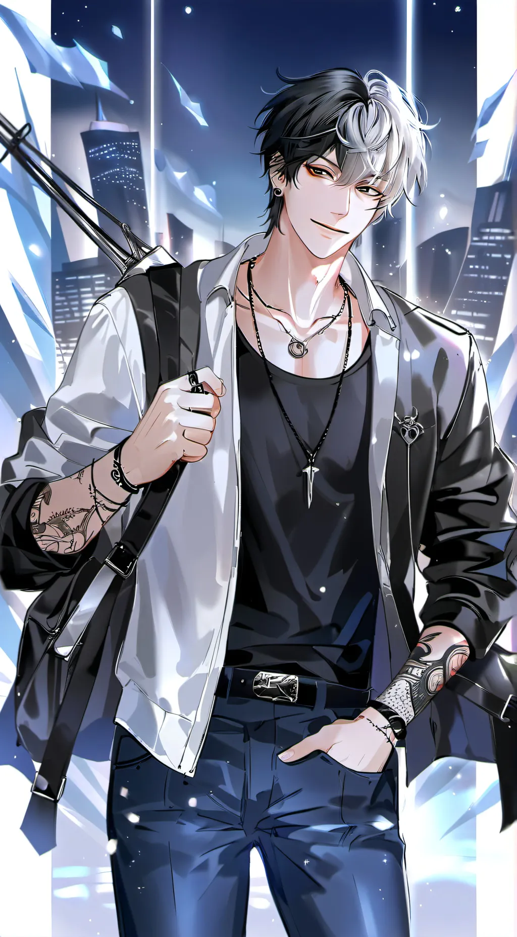 ai character: Zack background