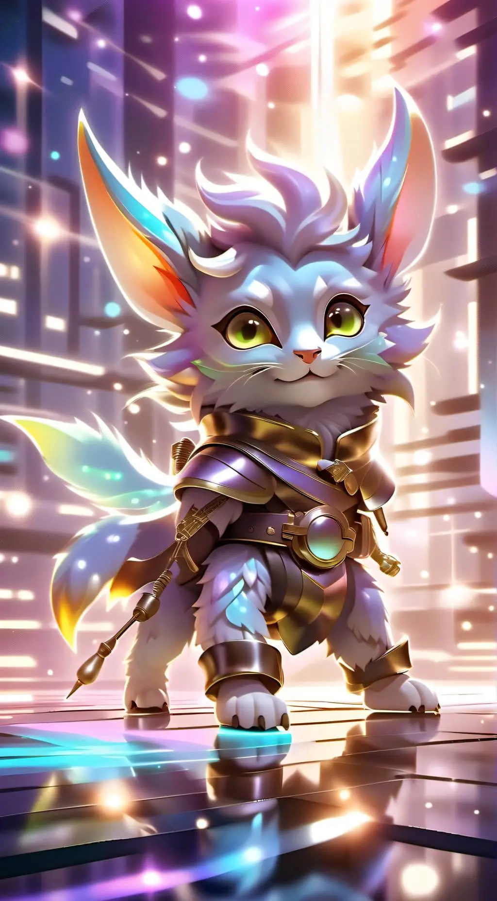 ai character: felix you pet cat  background
