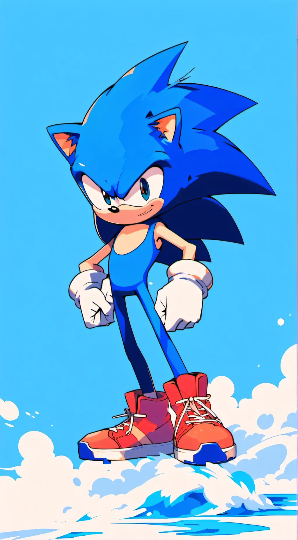 ai character: Vector sonic crew background