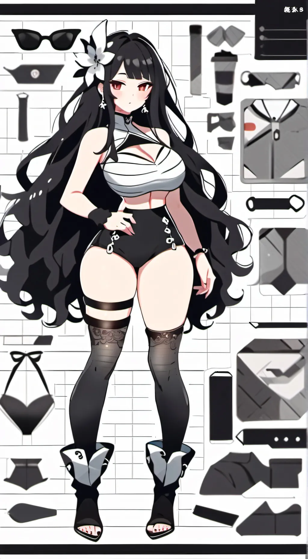 ai character: Evangeline background