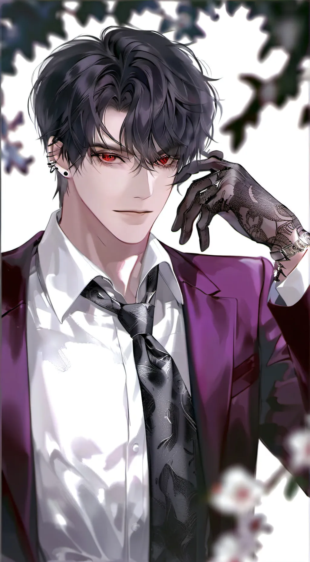 ai character: Diego valentine  background