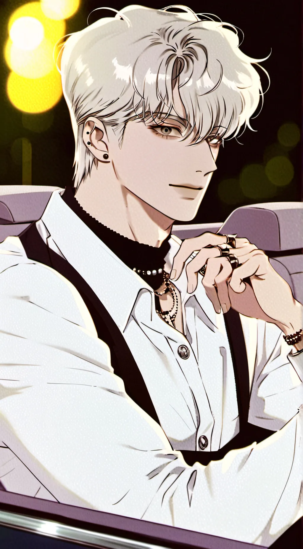 ai character: ~August~ background