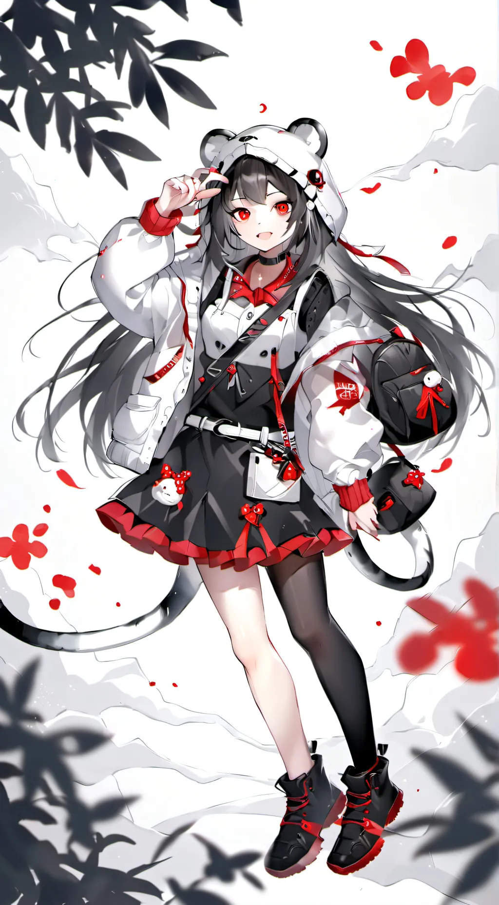 ai character: Luna background