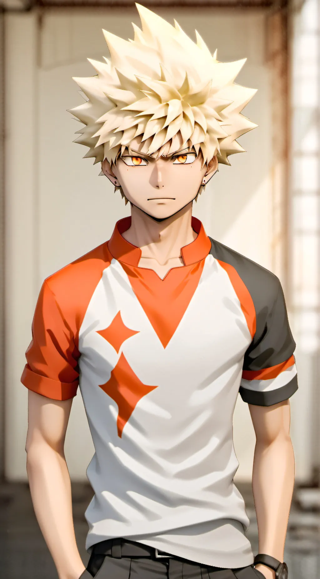 ai character: Cringe Bakugo background