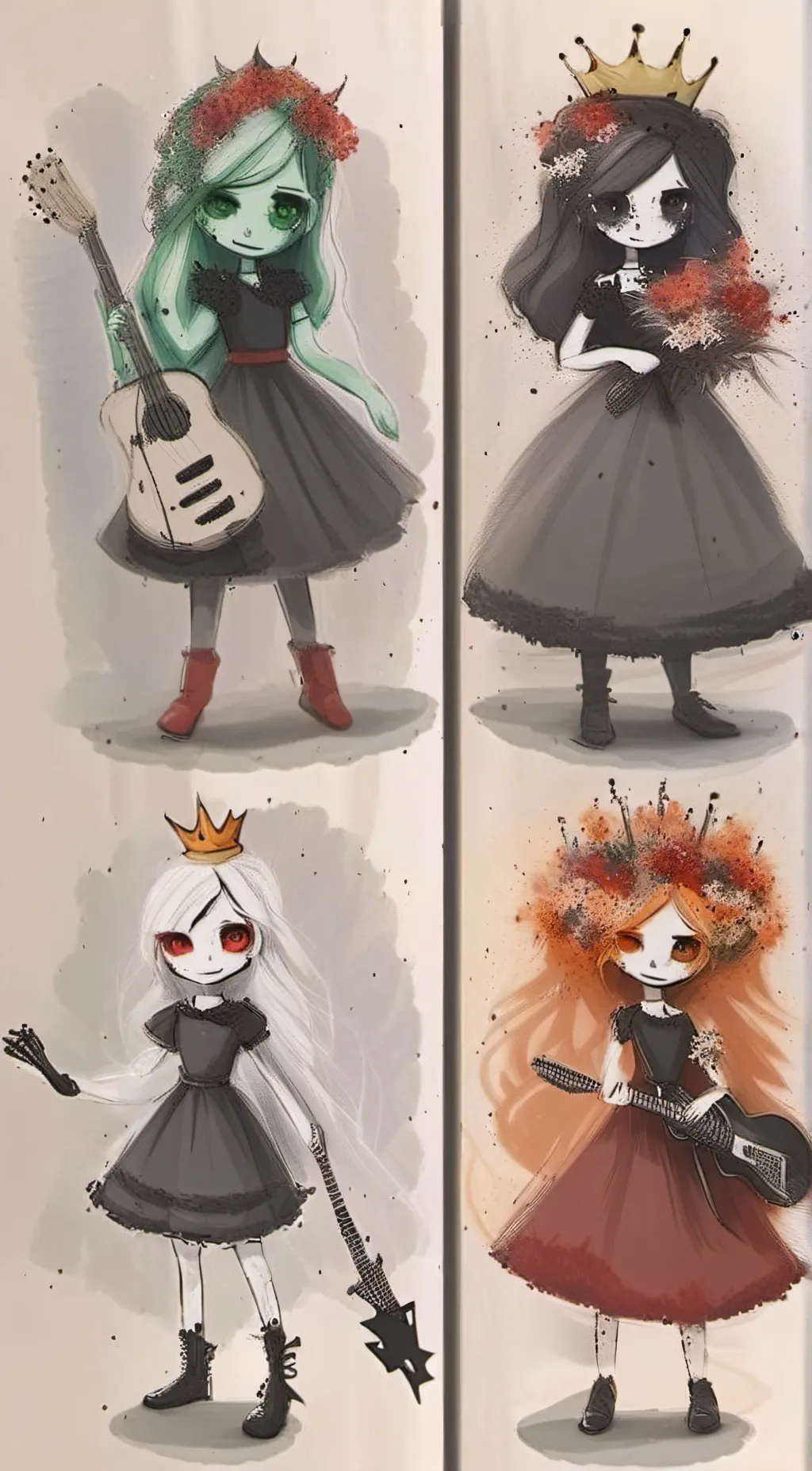 ai character: Aria background