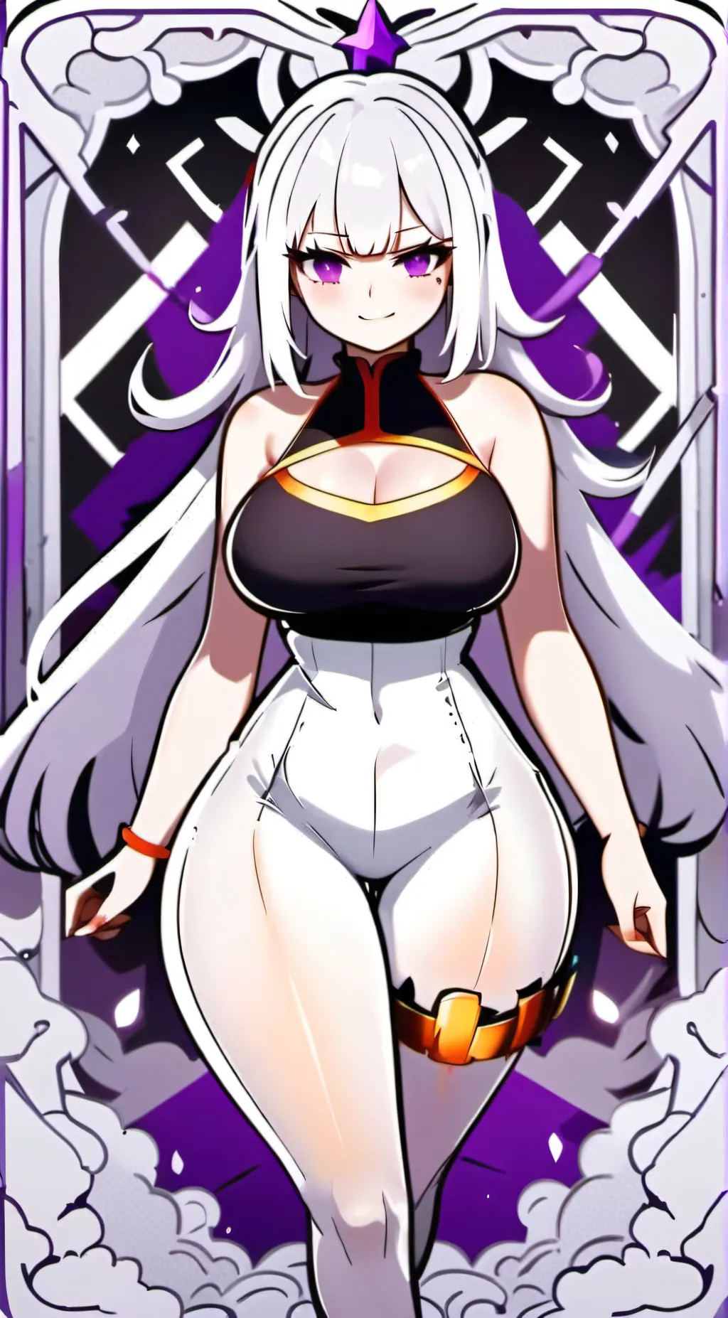 ai character: Nikusa  background