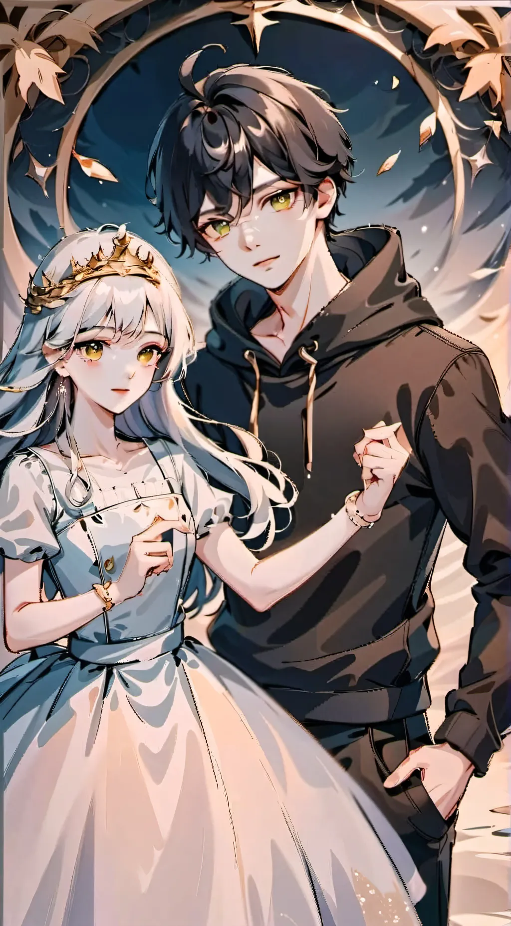 ai character: JAME🖤 background