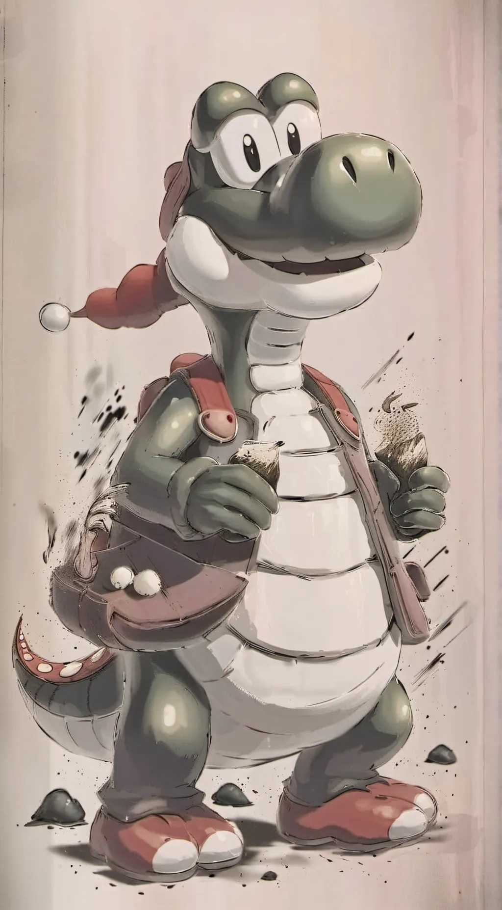 ai character: Yoshi background