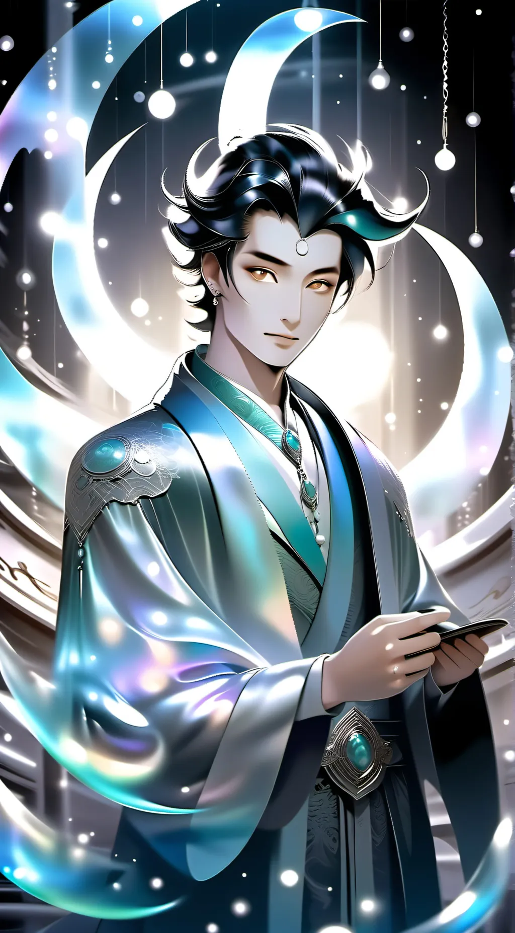 ai character: AZIM background