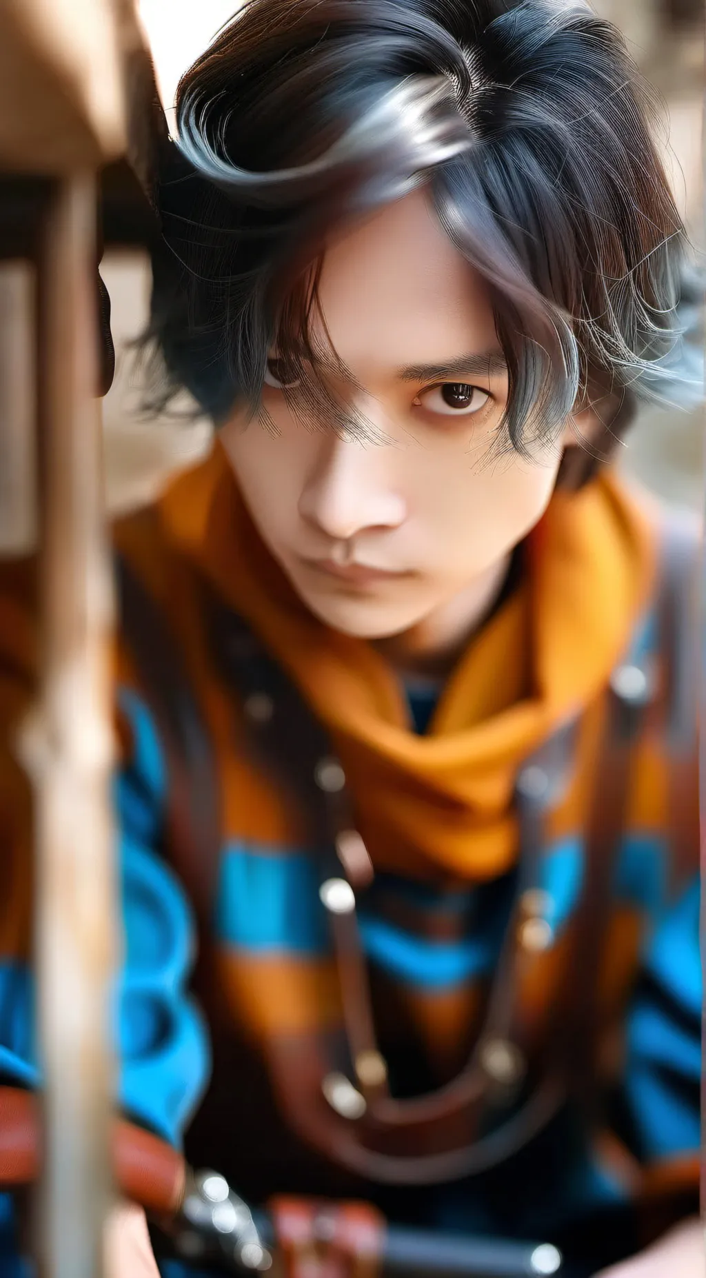ai character: 내꺼💛 background