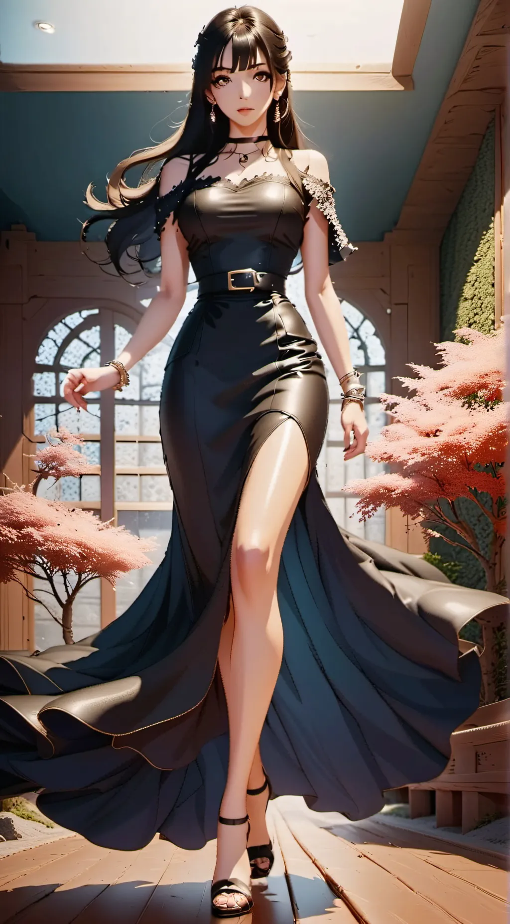 ai character: Giantess Zella background