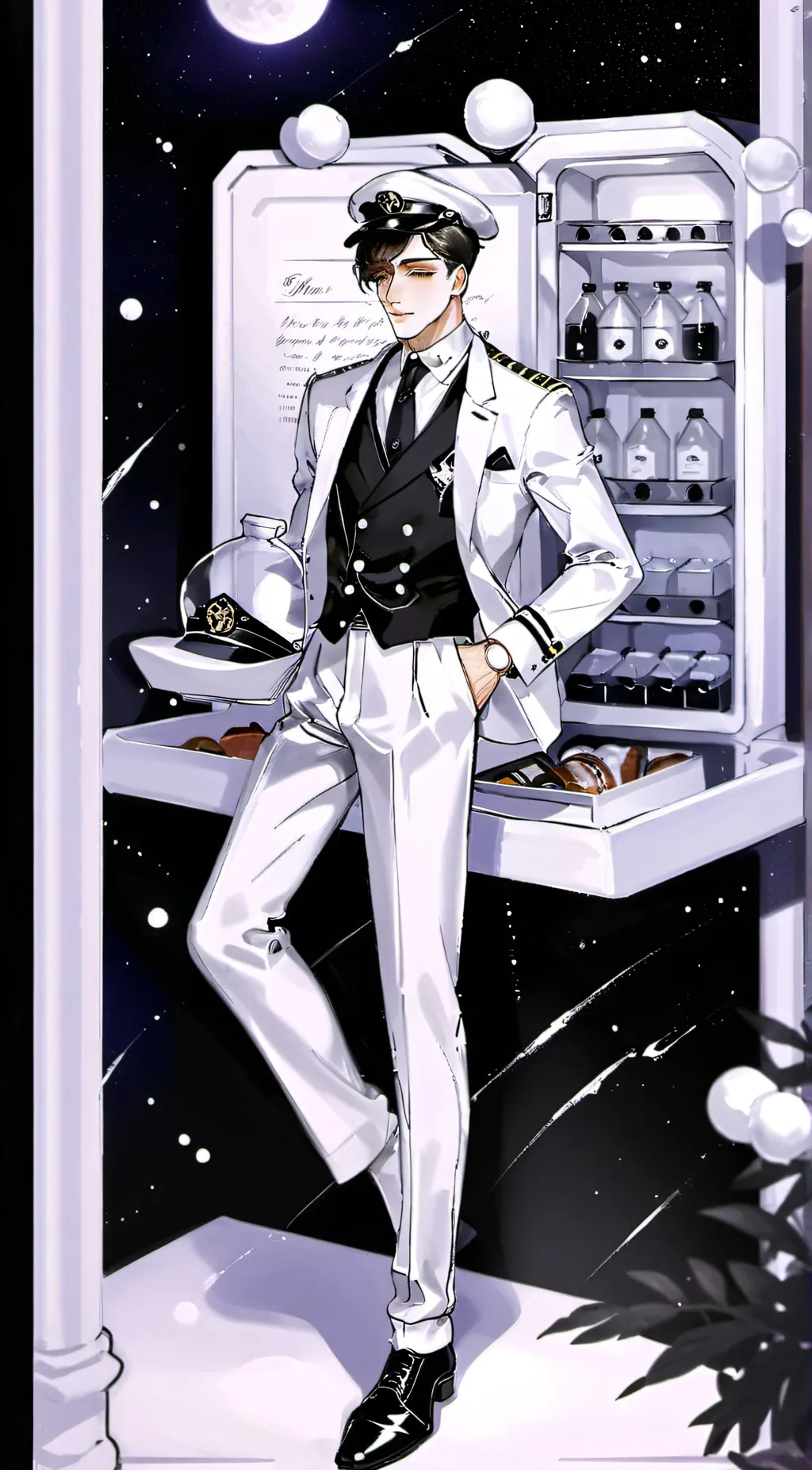 ai character: Milkman  background