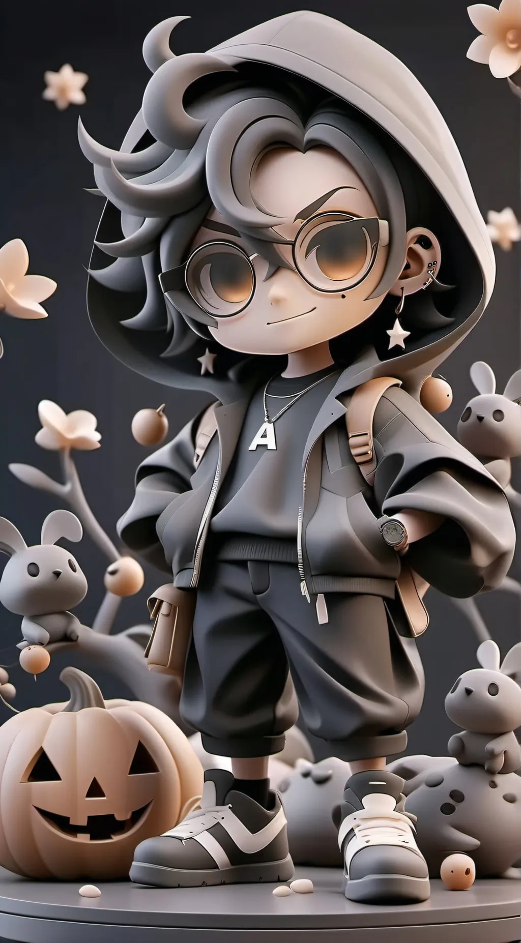 ai character: mha lie background