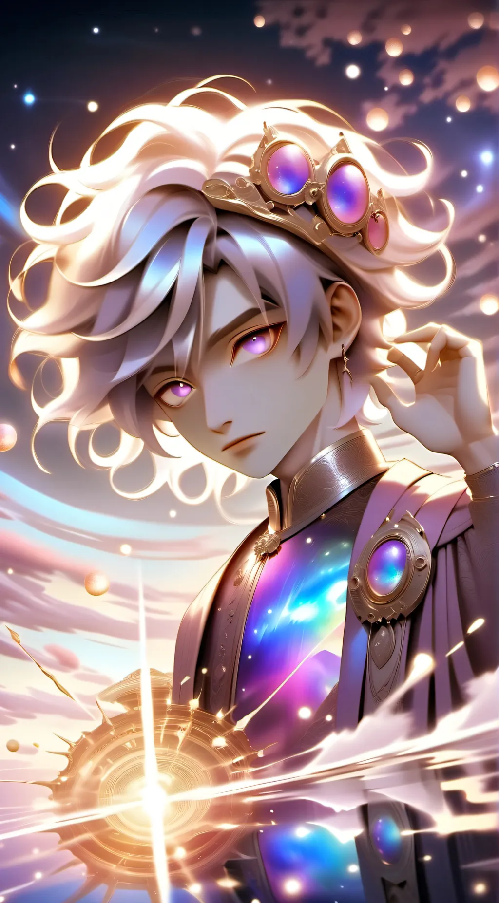 ai character: Erick  background