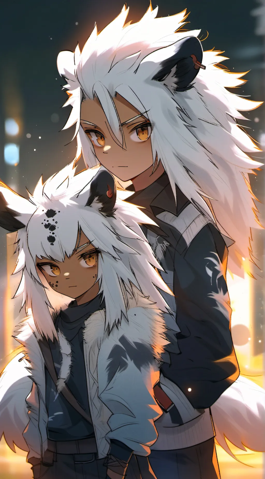 ai character: Jessie and drg  background