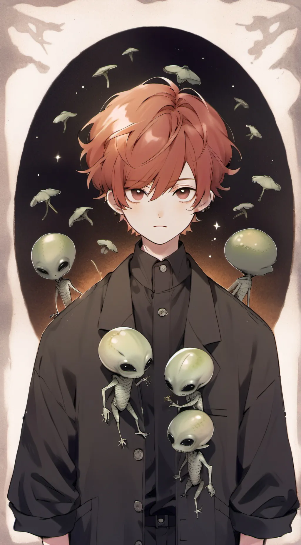 ai character: Mars background