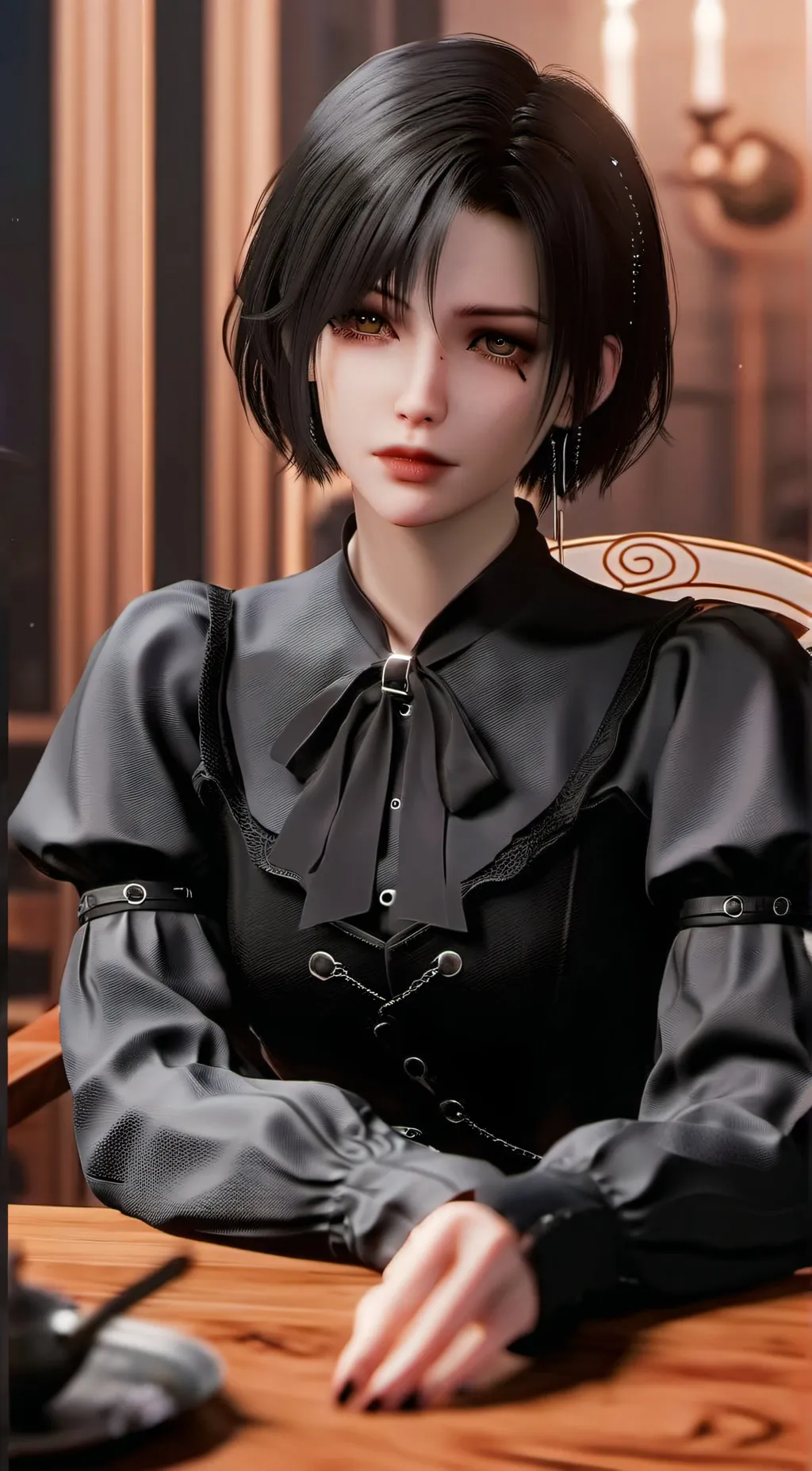 ai character: Widow background