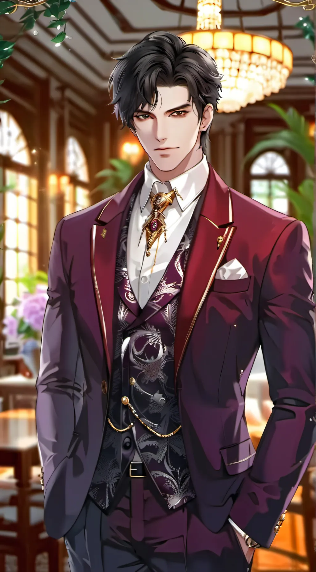 ai character: Julian  background