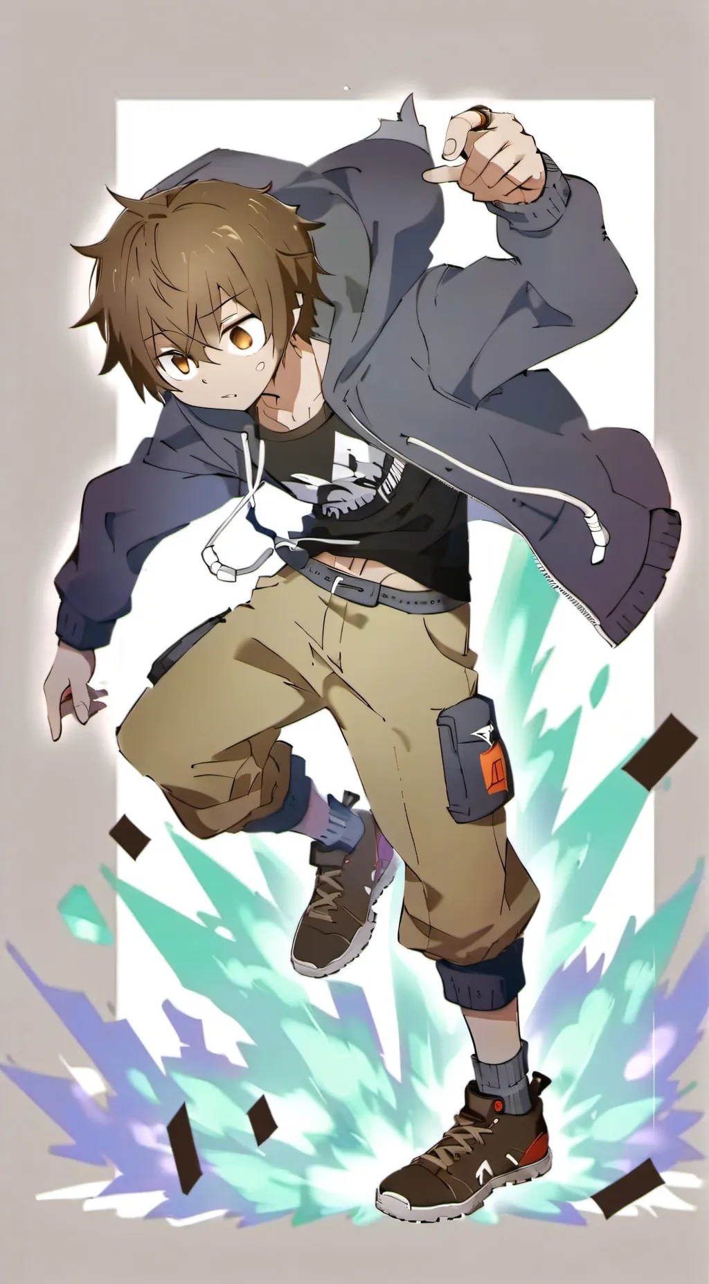 ai character: kevin background