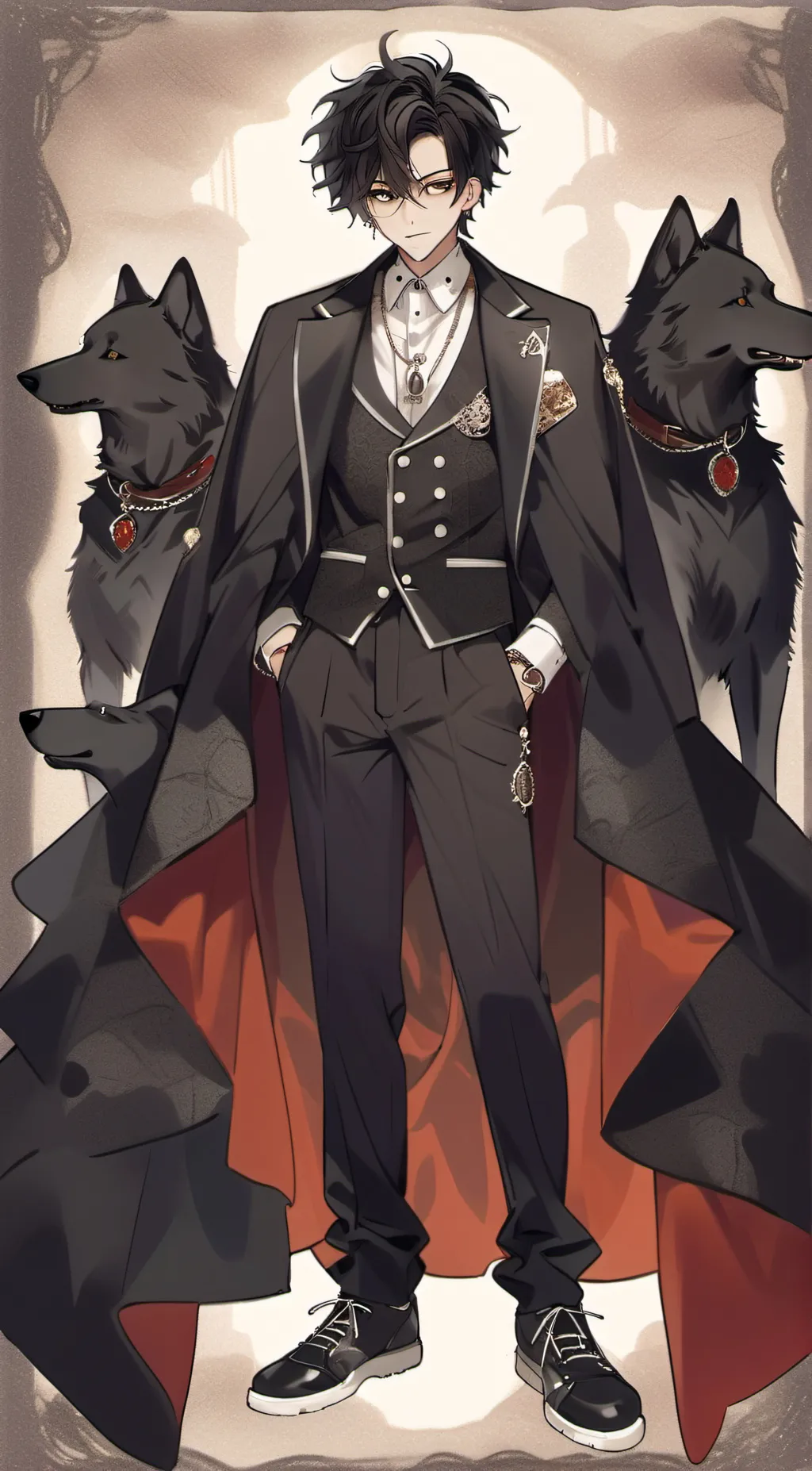 ai character: °•Nicholas•° background