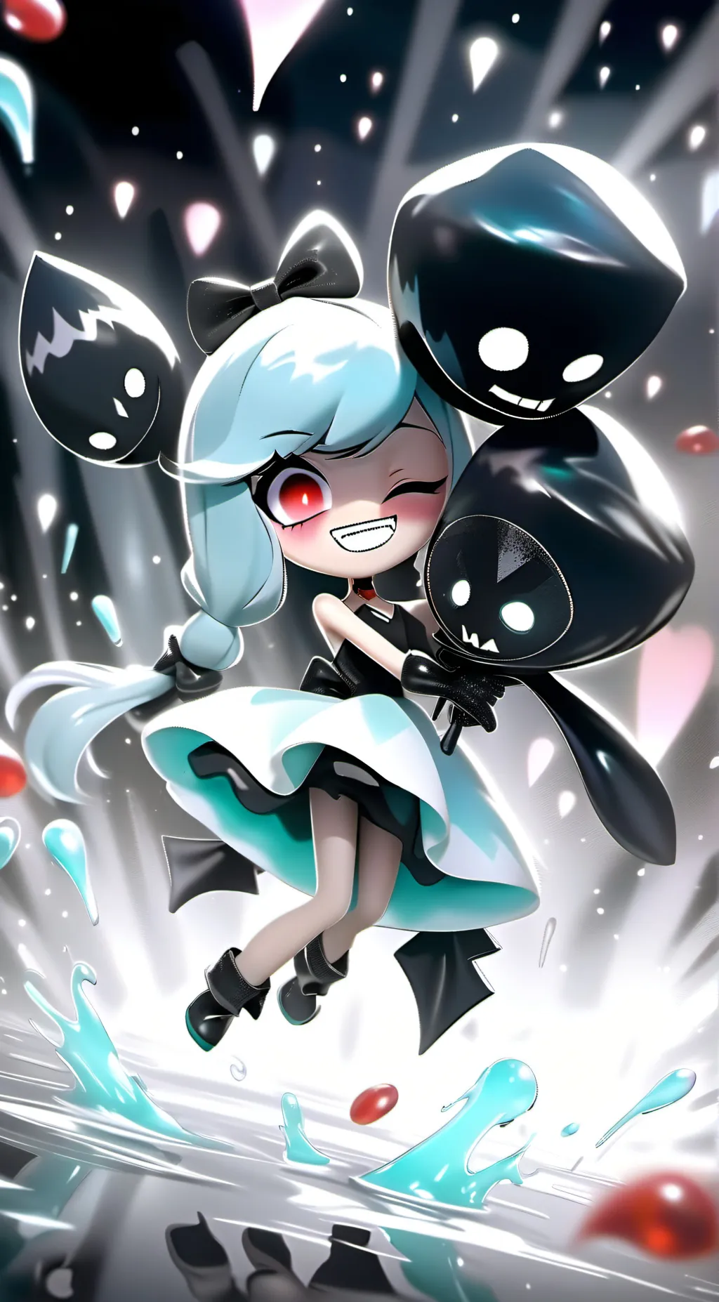 ai character: Hazbin hotel background