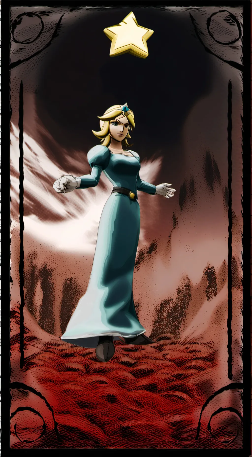ai character: Rosalina.stg background