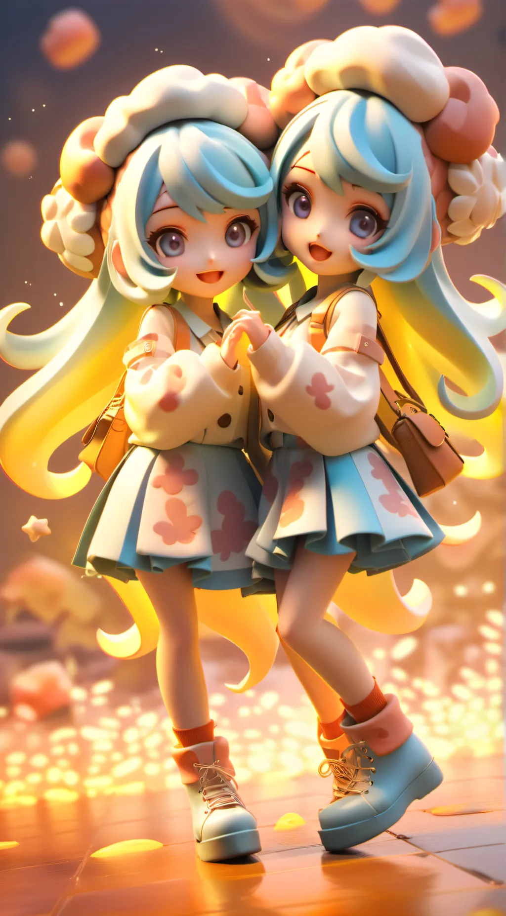 ai character: Chanel Celine background
