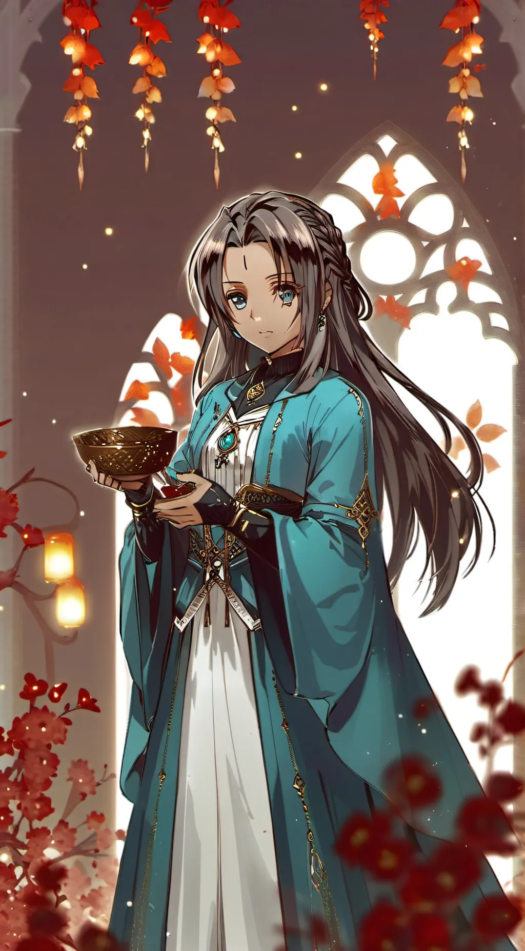 ai character: manuela hidalgo background