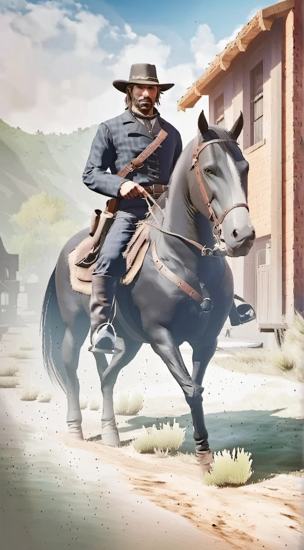 ai character: dutch vanderline background