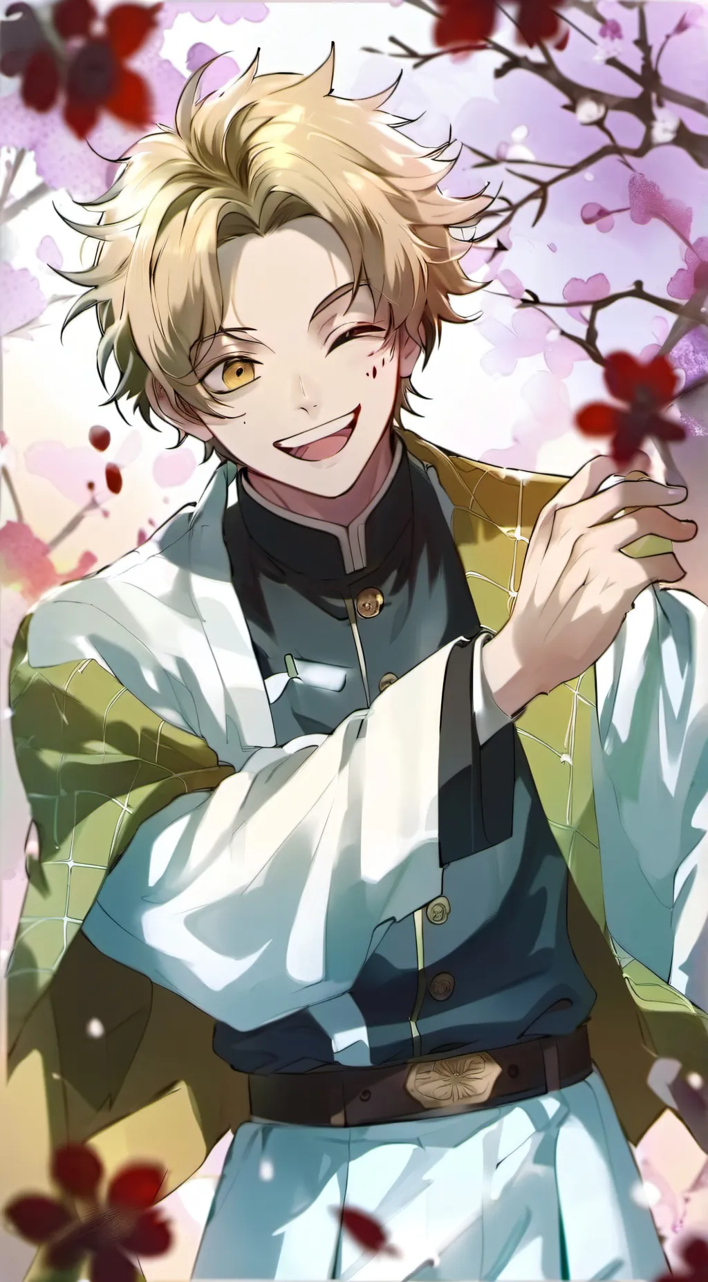ai character: Yandere Zenitsu  background
