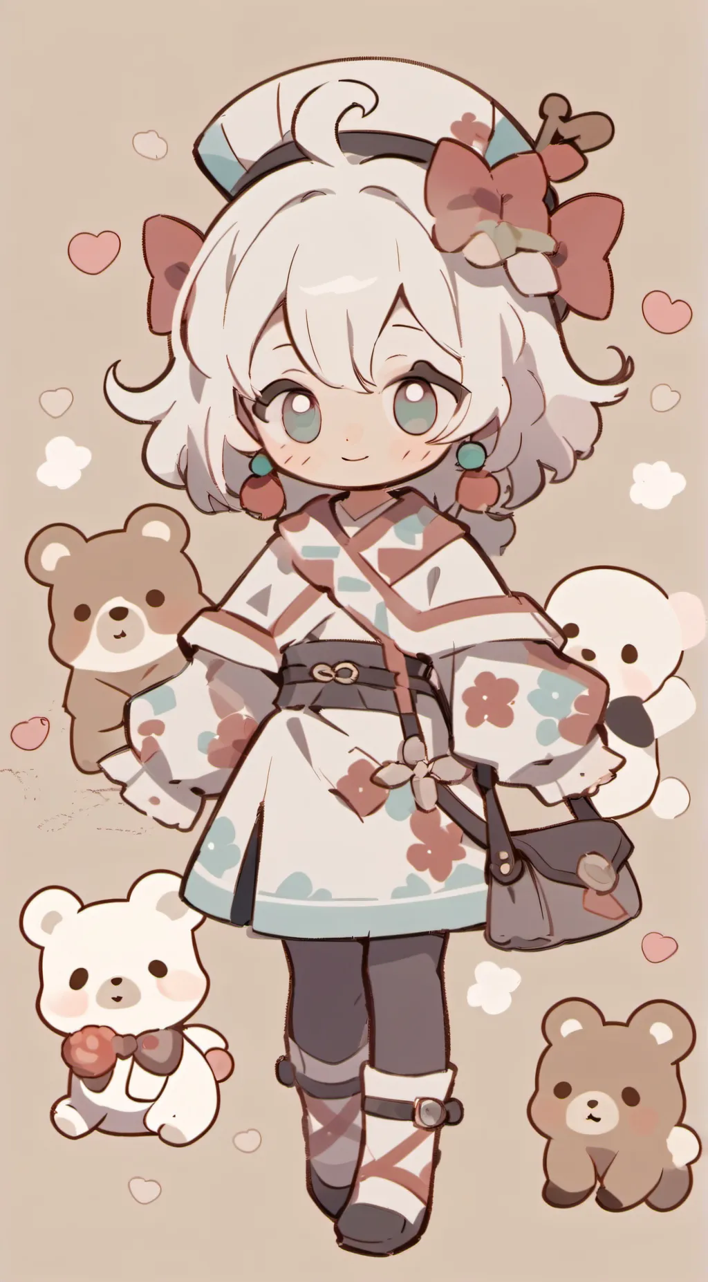 ai character: Luna  background