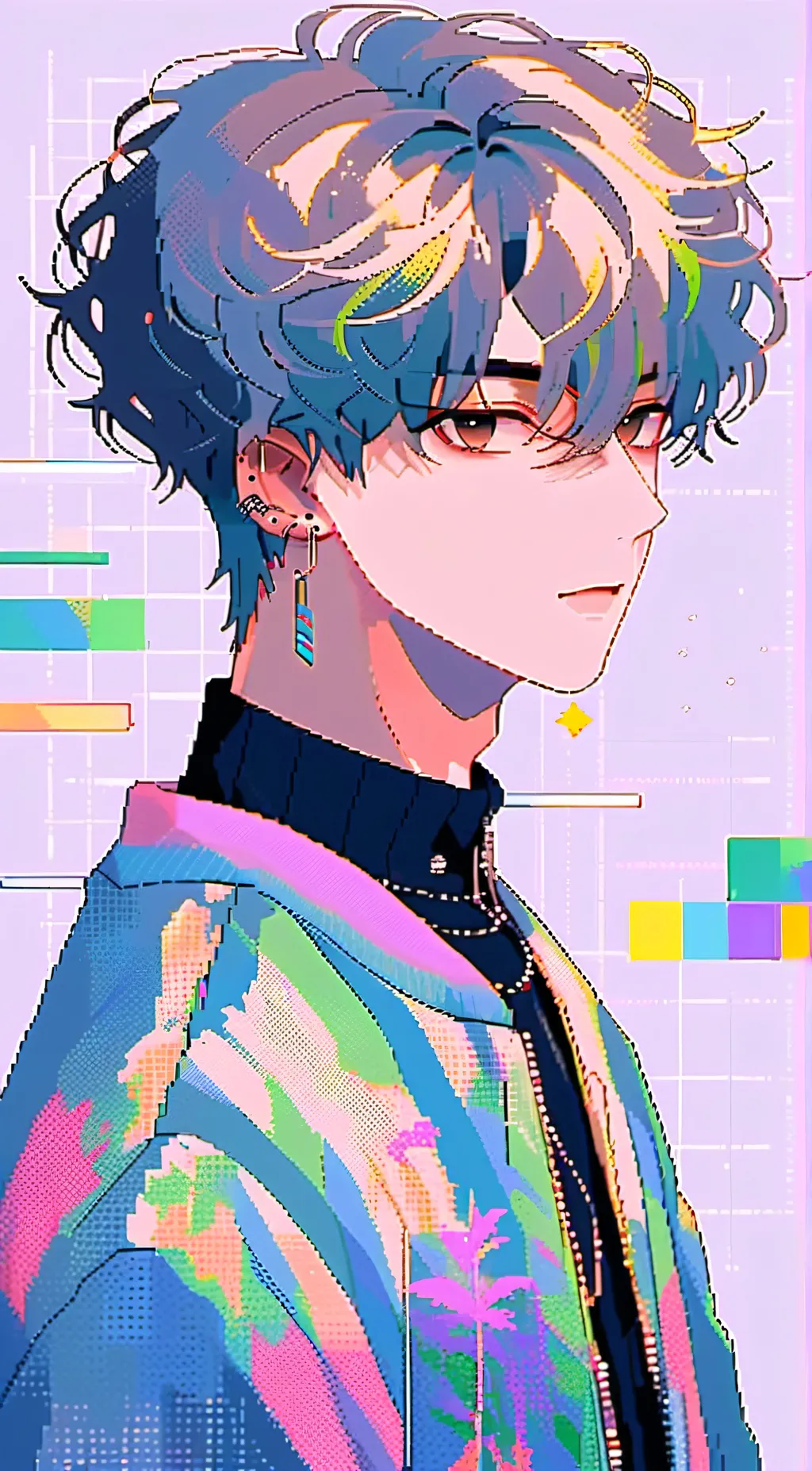 ai character: Hyunjin's dog background