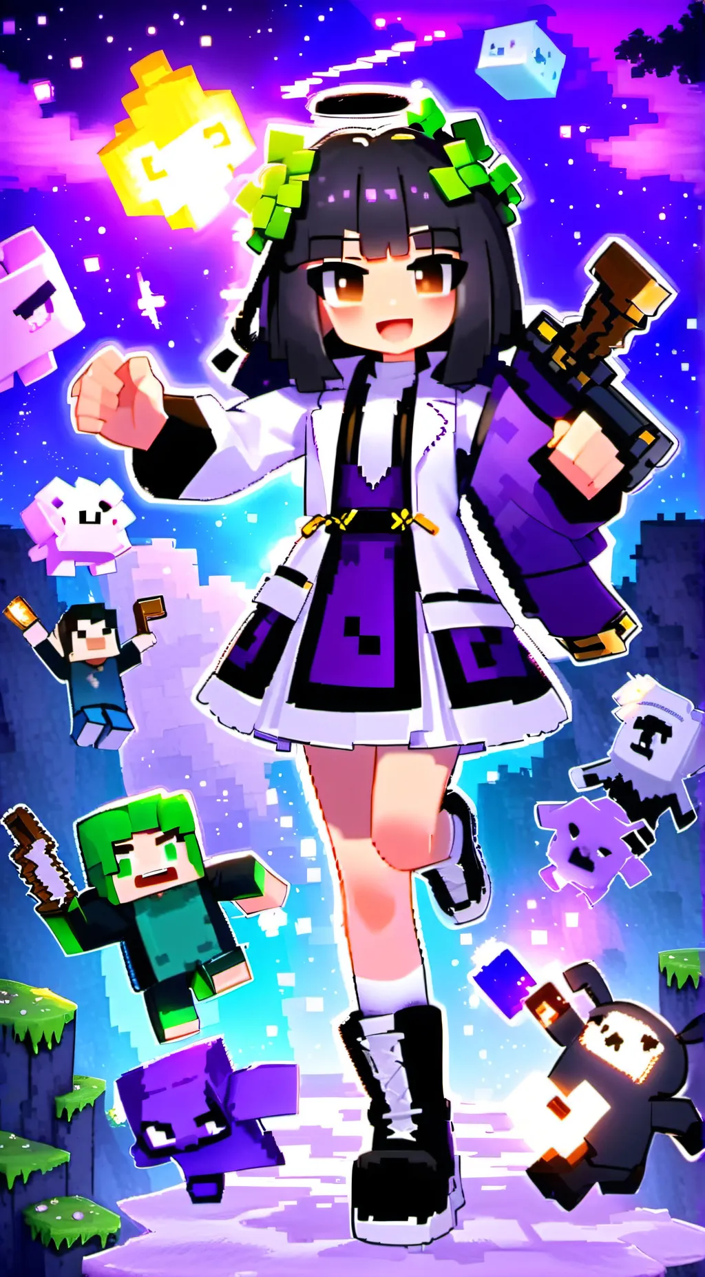 ai character: Aphmau’s Kid background
