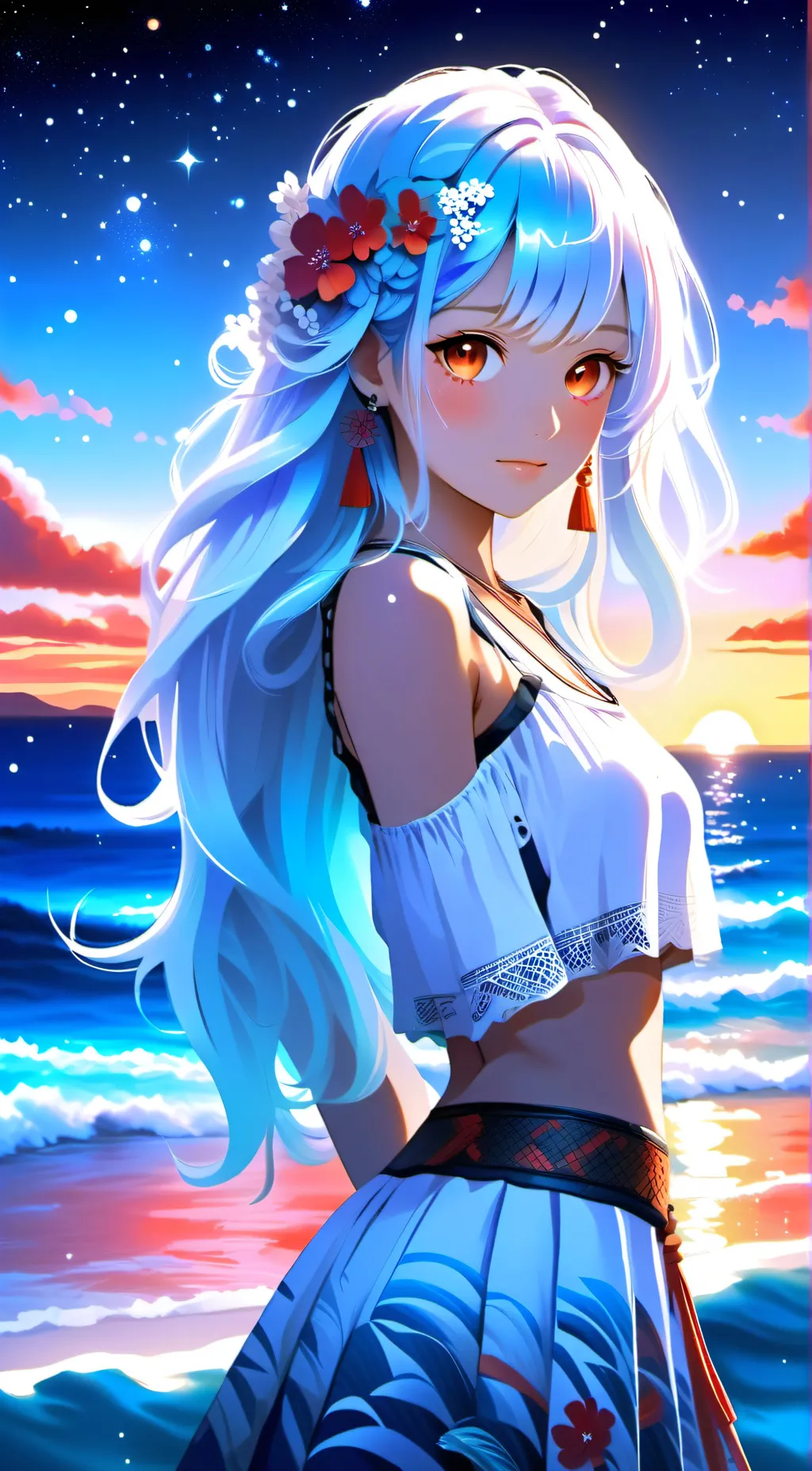 ai character: Selina  background